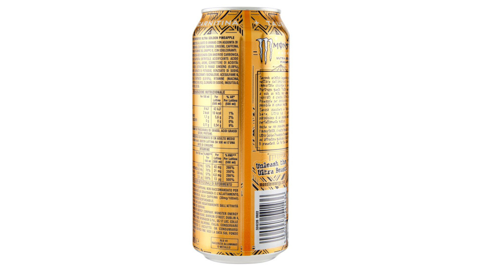 Monster Energy Ultra Golden Pineapple 500 Ml