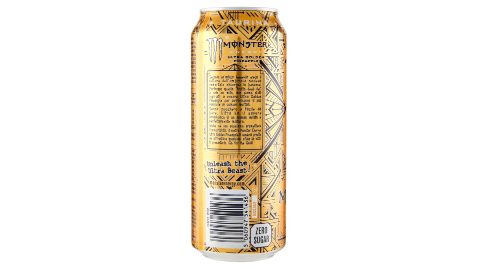 Monster Energy Ultra Golden Pineapple 500 Ml