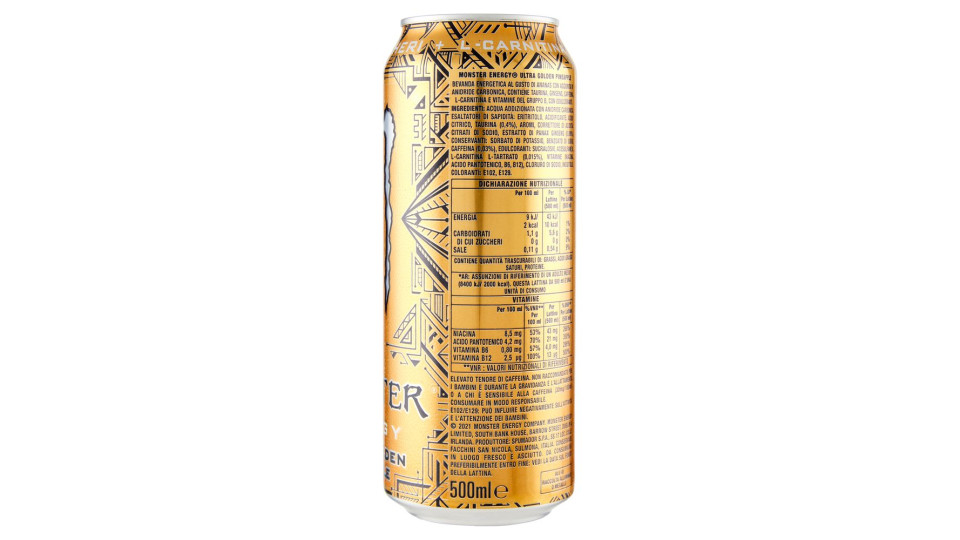 Monster Energy Ultra Golden Pineapple 500 Ml