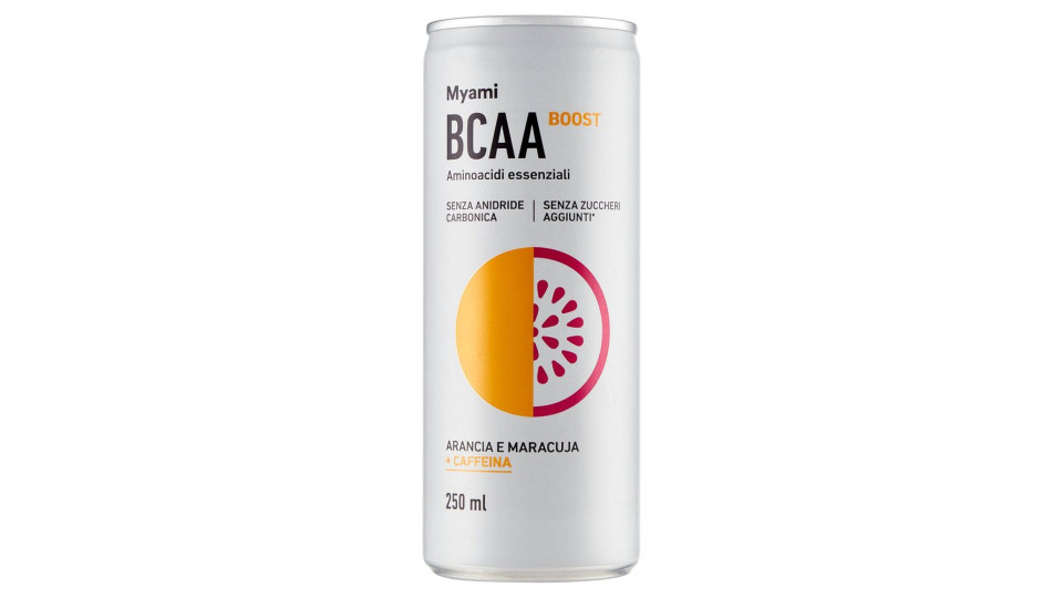 Myami Bcaa Boost Aminoacidi Essenziali Arancia E Maracuja + Caffeina 250 Ml
