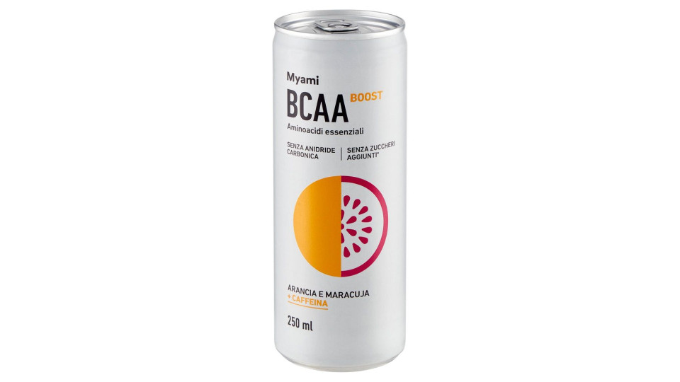 Myami Bcaa Boost Aminoacidi Essenziali Arancia E Maracuja + Caffeina 250 Ml