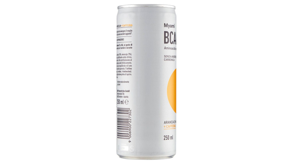 Myami Bcaa Boost Aminoacidi Essenziali Arancia E Maracuja + Caffeina 250 Ml