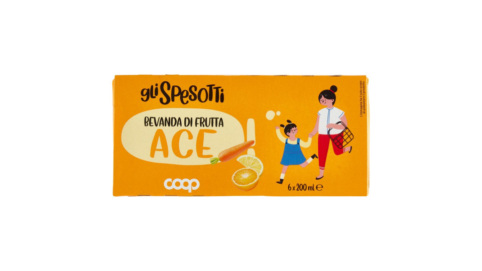 Bevanda Di Frutta Ace 6 X 200 Ml