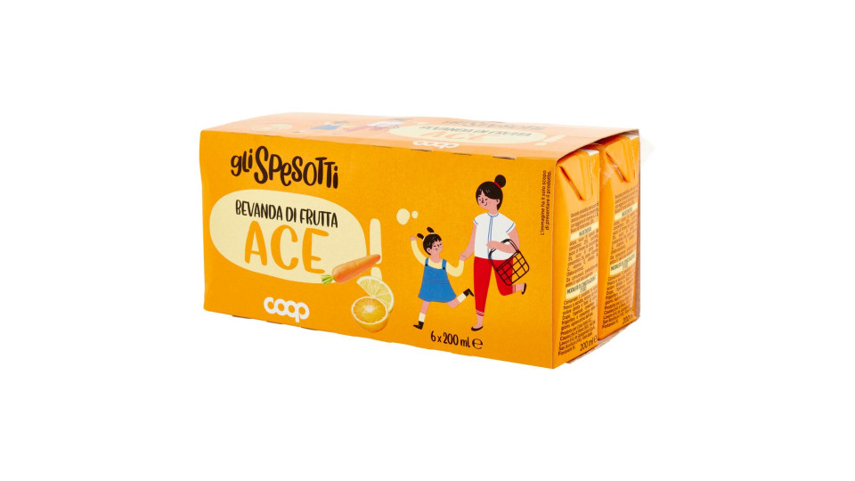 Bevanda Di Frutta Ace 6 X 200 Ml