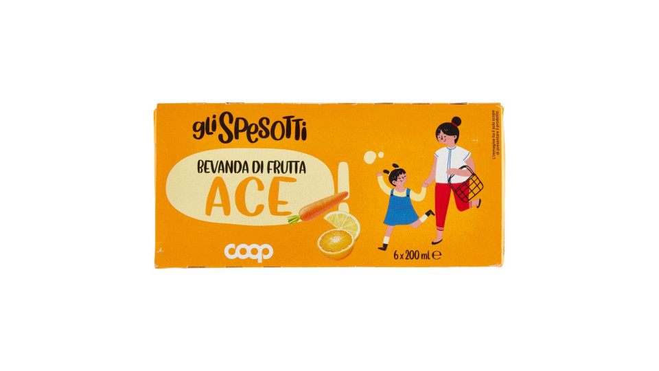 Bevanda Di Frutta Ace 6 X 200 Ml