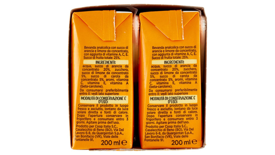 Bevanda Di Frutta Ace 6 X 200 Ml