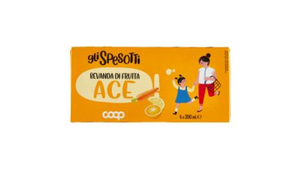 Bevanda Di Frutta Ace 6 X 200 Ml