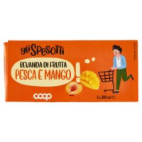 Bevanda Di Frutta Pesca E Mango 6 X 200 Ml