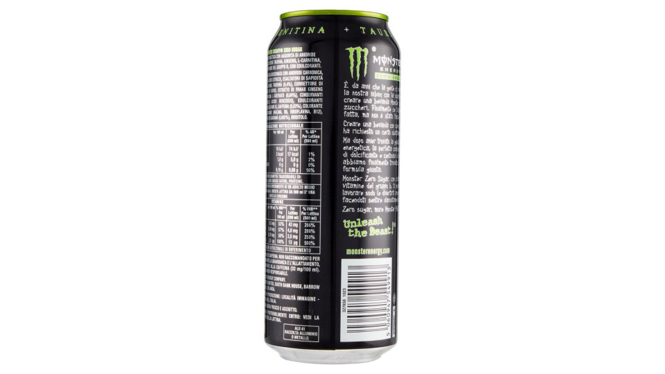 Monster Energy Zero Sugar Can 500 Ml