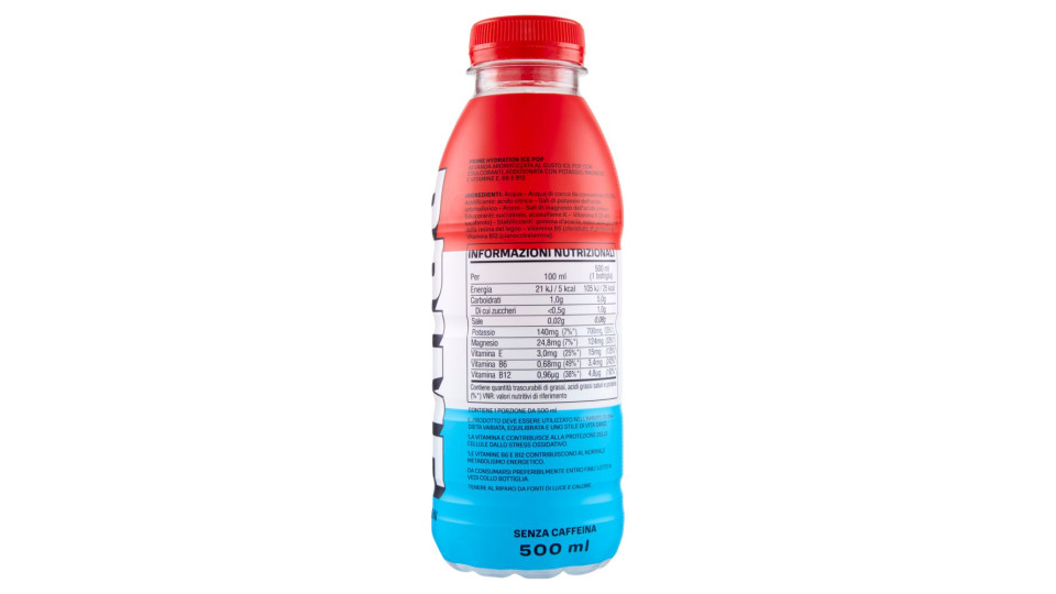 Prime Hydration Ice Pop Flavour 500 Ml