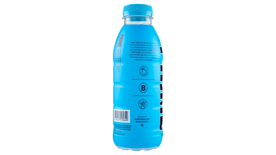 Prime Hydration Blue Raspberry Flavour 500 Ml