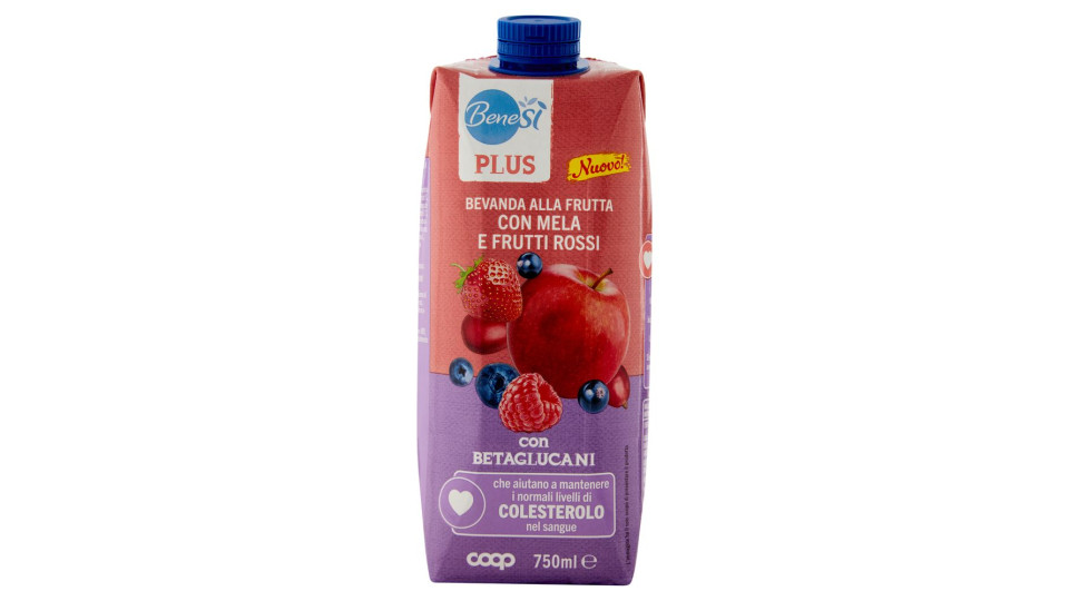 Bevanda Alla Frutta Con Mela E Frutti Rossi 750 Ml