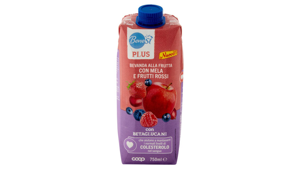 Bevanda Alla Frutta Con Mela E Frutti Rossi 750 Ml