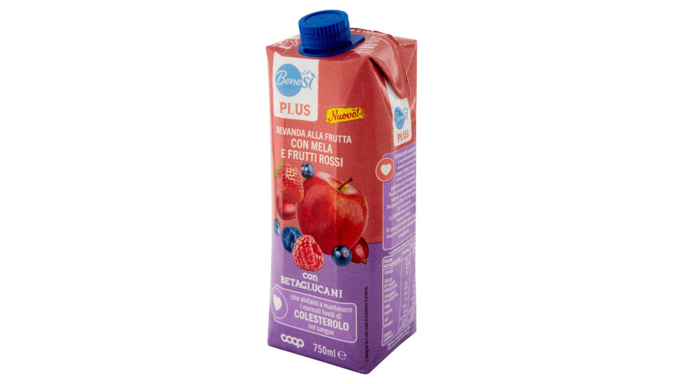 Bevanda Alla Frutta Con Mela E Frutti Rossi 750 Ml