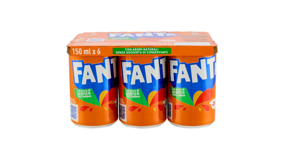 Fanta Orange Minican 6 X 15 Cl