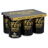 Coca-cola Zero Caffeina Zero Zuccheri Minican 6 X 15cl