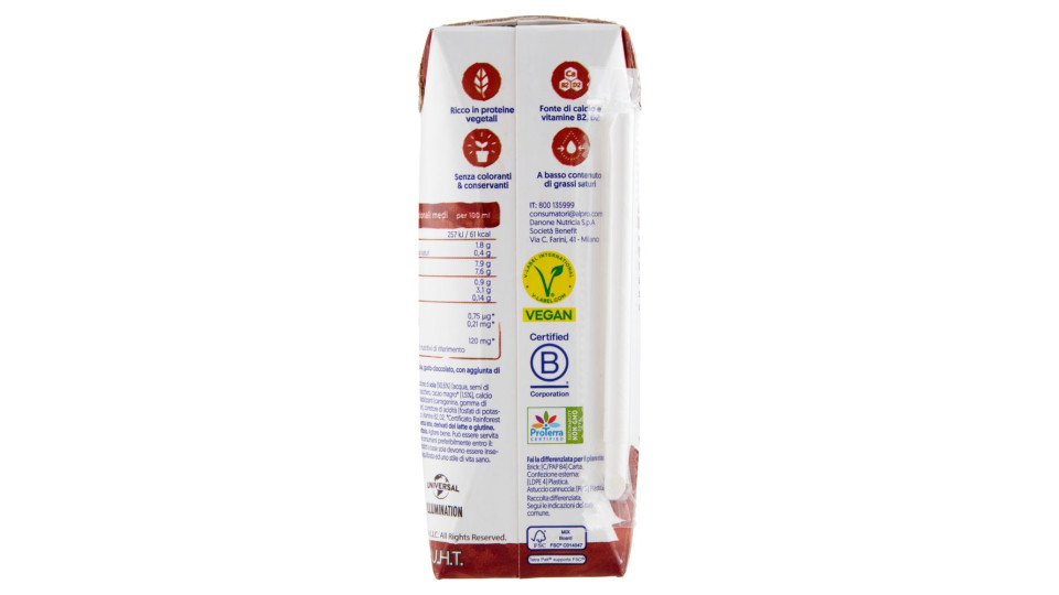 Alpro Minions, Bevanda Vegetale, Soia Gusto Cioccolato, No Lattosio, Basso In Grassi Saturi, 250 Ml