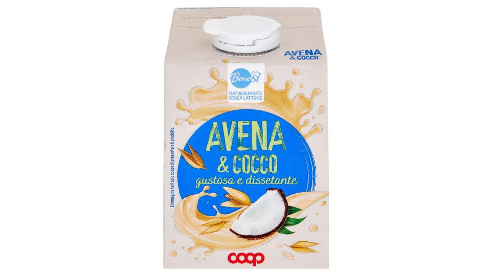 Bevanda Avena & Cocco Naturalmente Senza Lattosio 500 Ml