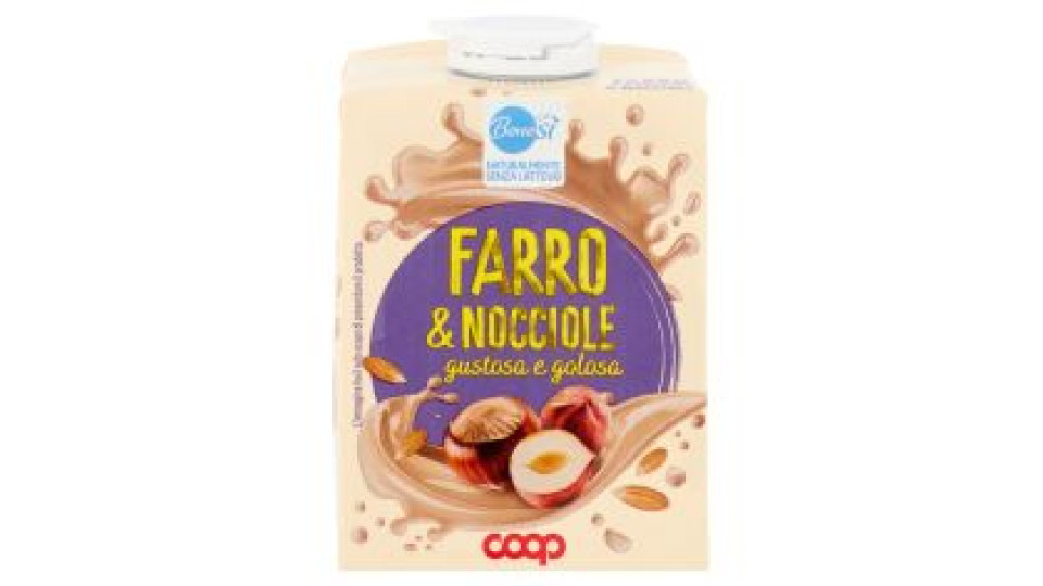 Bevanda Farro & Nocciole Naturalmente Senza Lattosio 500 Ml