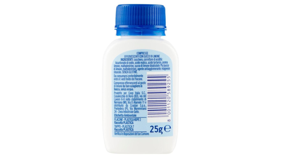Compresse Effervescenti Masticabili Con Succo Di Limone 25 Compresse 25 G