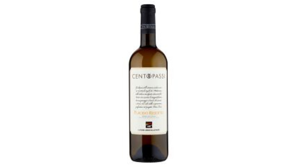 Centopassi Placido Rizzotto Terre Siciliane Igt Bianco 750 Ml