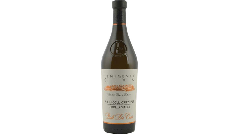 Ribolla Gialla Friuli Colli Orientali Doc Biele Zoe Cuvee Tenimenti Civa 750 Ml
