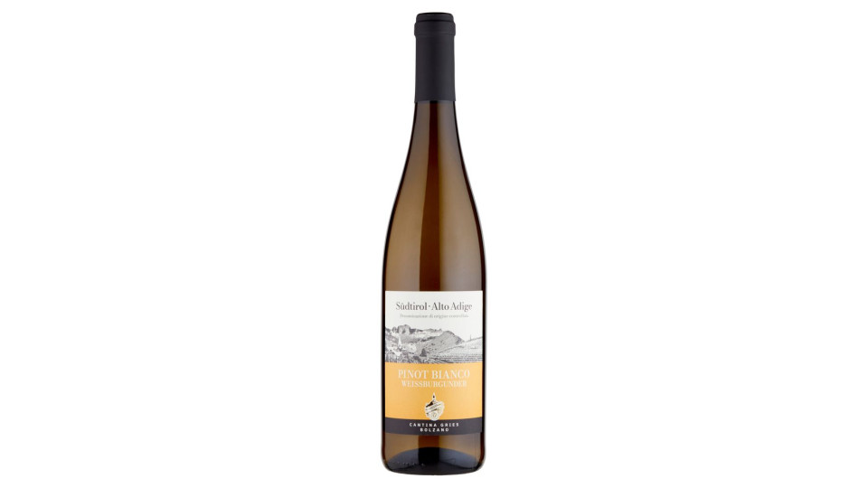 Cantina Gries Bolzano Südtirol-alto Adige Doc Pinot Bianco Weissburgunder 750 Ml