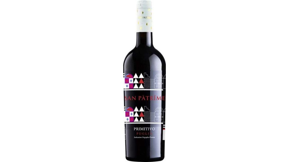 Primitivo Puglia Igp San Patrime 750 Ml