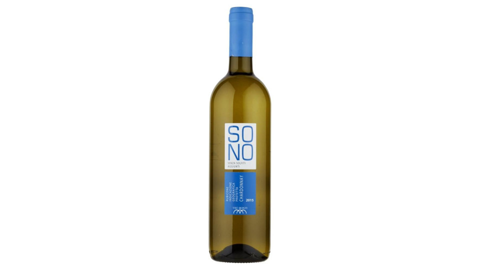 Sono Rubicone Igp Chardonnay Senza Solfiti Aggiunti 750 Ml