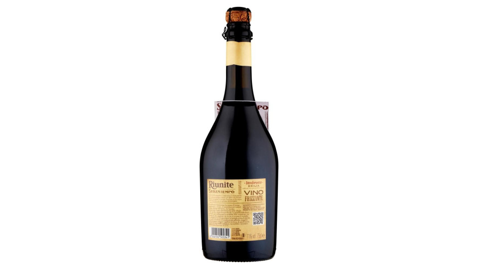 Riunite Senzatempo Lambrusco Emilia Igt Vino Frizzante Metodo Ancestrale 75 Cl