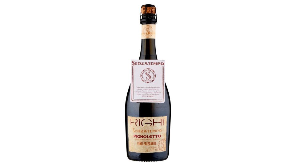 Righi Senzatempo Pignoletto Doc Vino Frizzante Metodo Ancestrale 75 Cl