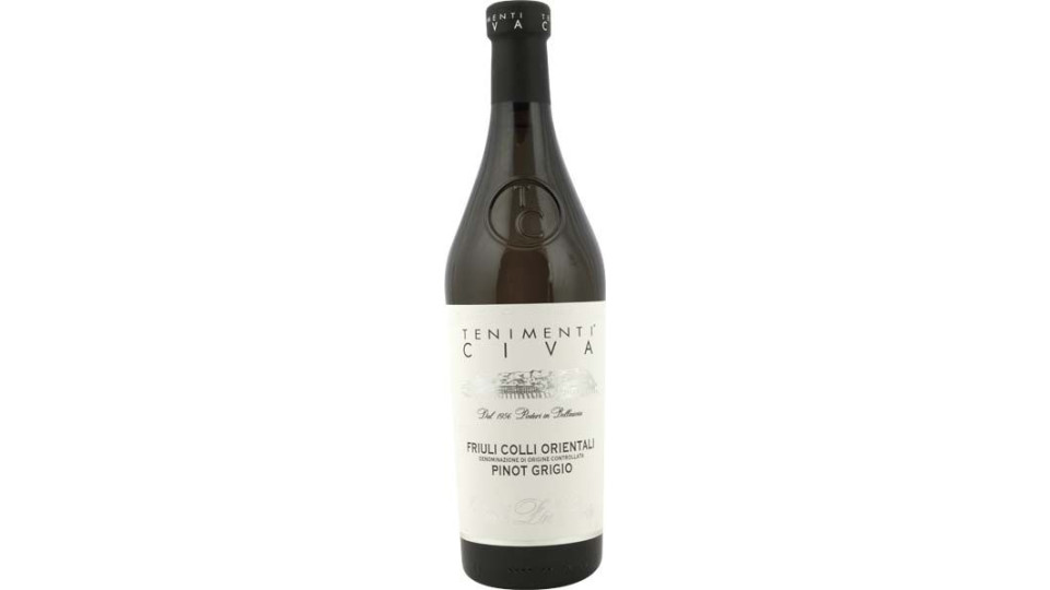 Pinot Grigio Friuli Colli Orientali Doc Tenimenti Civa 750 Ml