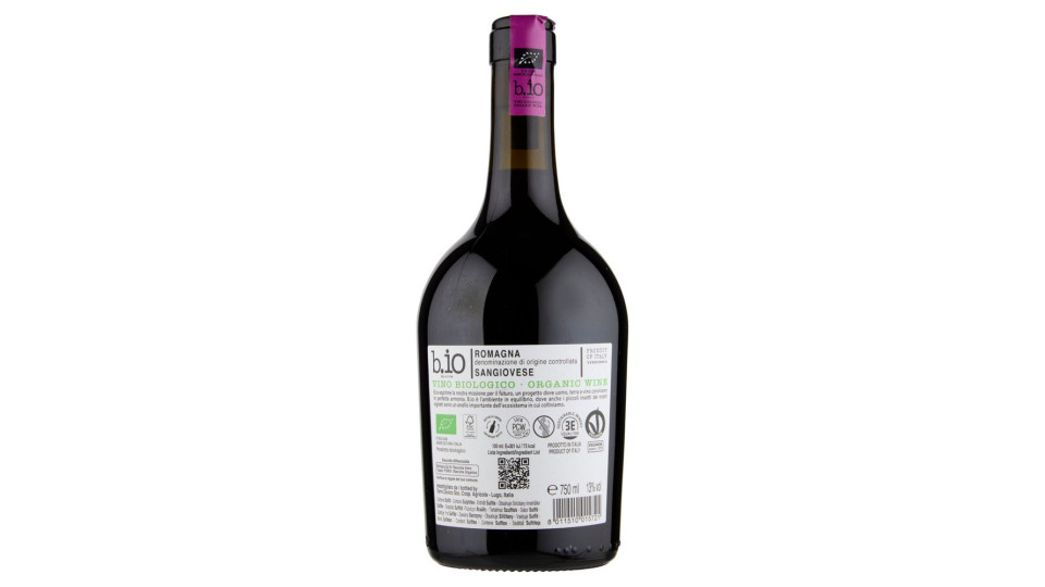 B.io Bpuntoio Sangiovese Romagna Doc 750 Ml