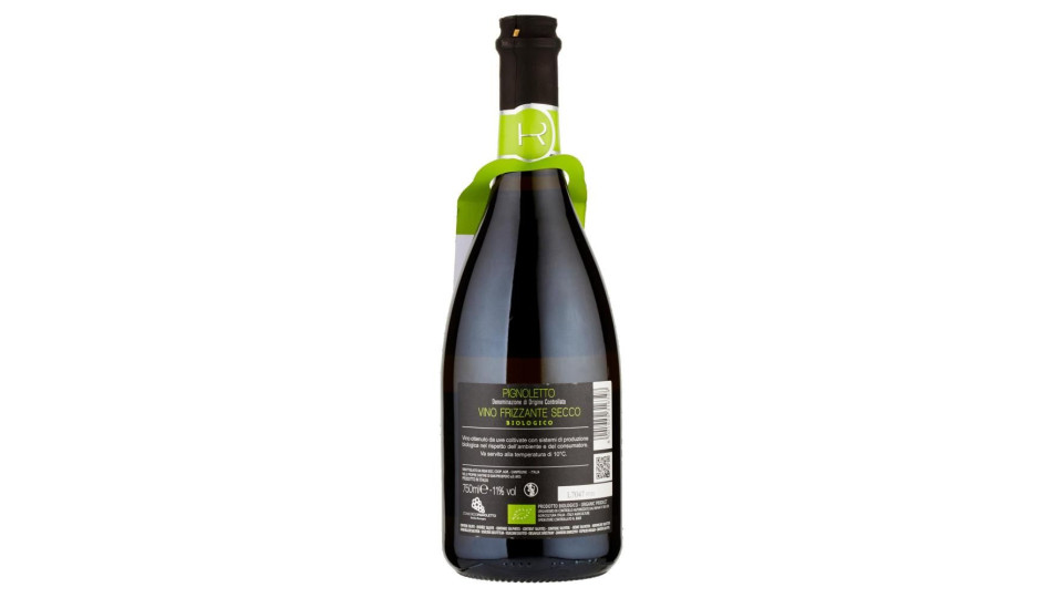 Righi Bio Pignoletto Doc Biologico Vino Frizzante Secco 750 Ml