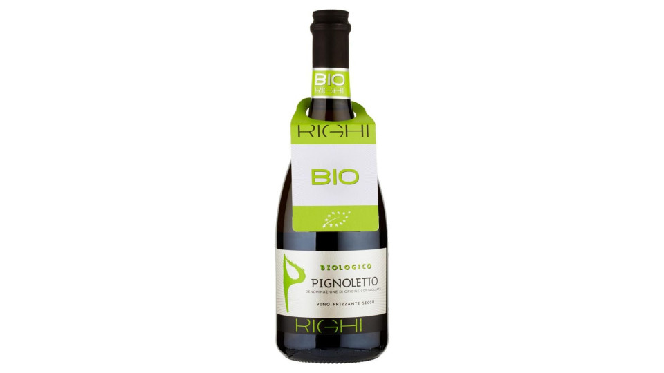 Righi Bio Pignoletto Doc Biologico Vino Frizzante Secco 750 Ml