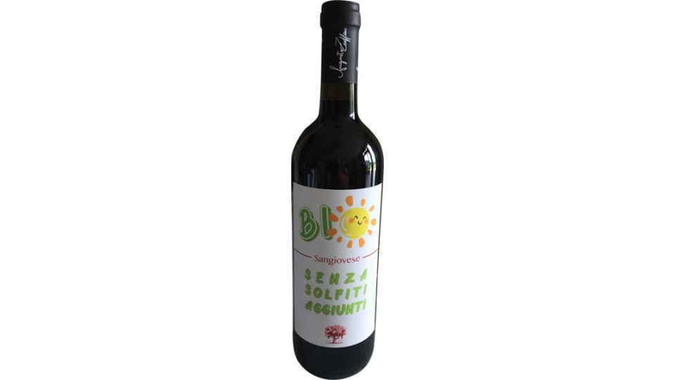 Sangiovese Igp Bio Senza Solfiti Aggiunti Cantine Zuffa 750 Ml
