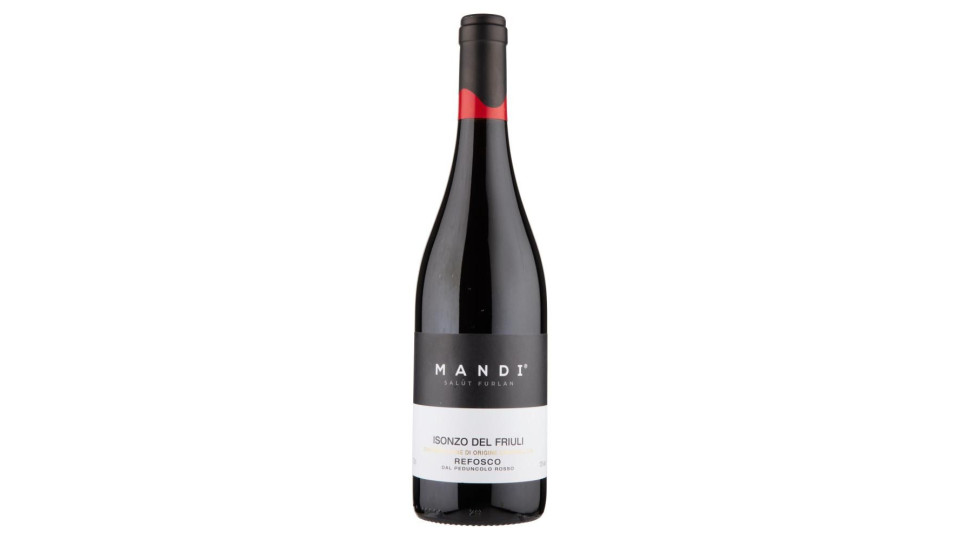 Mandi Isonzo Del Friuli Doc Refosco Dal Peduncolo Rosso 75 Cl