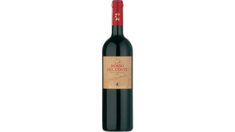 Tasca Conti D'almerita Rosso Del Conte Doc Vino Rosso Con Nero D'avola 750ml