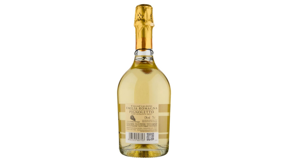 Villa Cialdini Emilia-romagna Doc Pignoletto Brut Millesimato 75 Cl