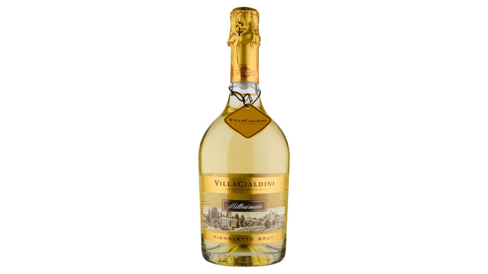Villa Cialdini Emilia-romagna Doc Pignoletto Brut Millesimato 75 Cl