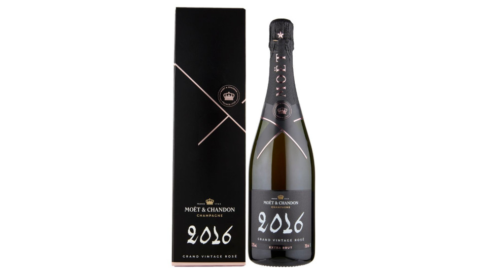 Moët & Chandon Champagne Grand Vintage Rosé 2016 Coffret 750 Ml