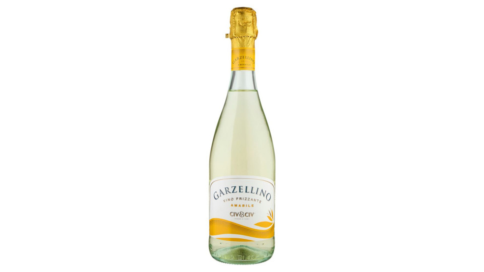 Civ&civ Garzellino Vino Frizzante Amabile Bianco Emilia Igt 75 Cl