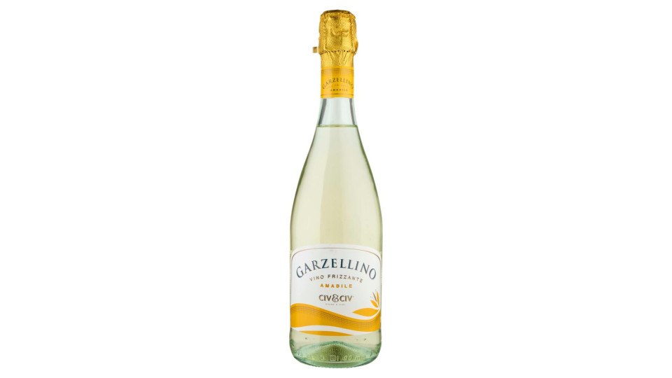 Civ&civ Garzellino Vino Frizzante Amabile Bianco Emilia Igt 75 Cl