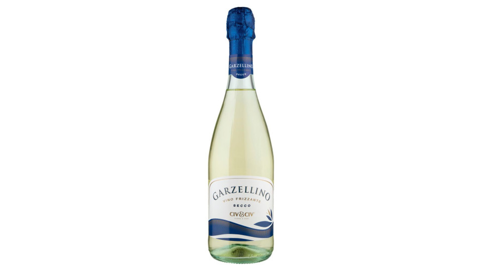Civ&civ Garzellino Vino Frizzante Secco Bianco Emilia Igt 75 Cl