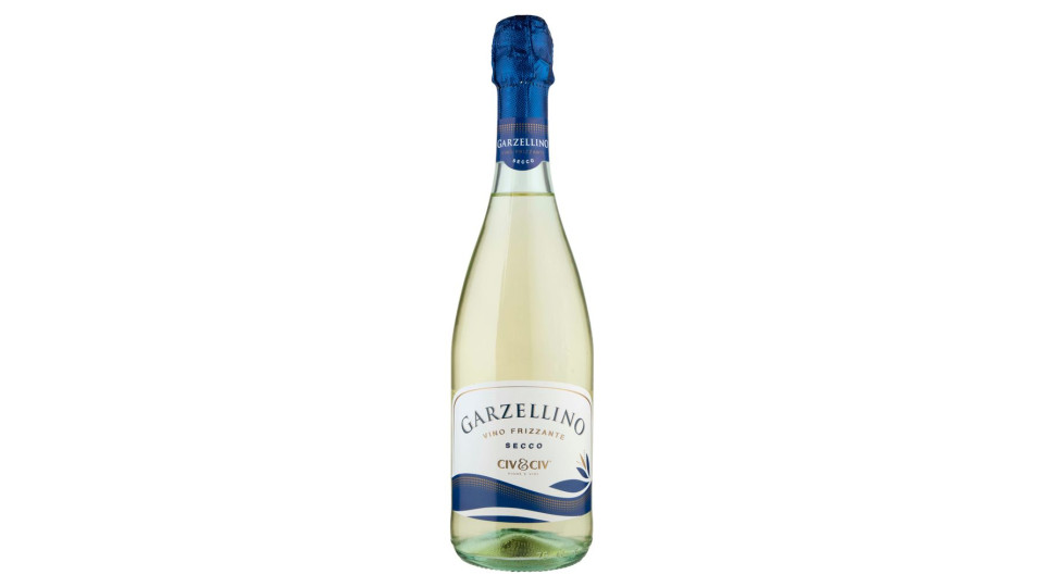 Civ&civ Garzellino Vino Frizzante Secco Bianco Emilia Igt 75 Cl