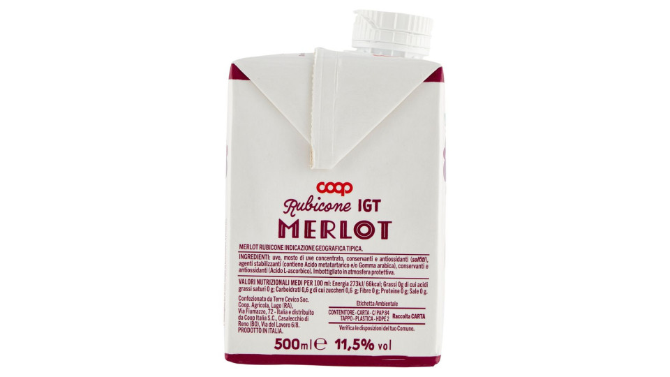 Merlot Rubicone Igt 500 Ml