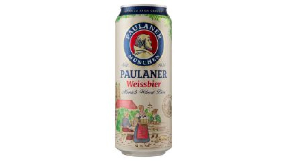 Paulaner Weissbier Munich Wheat Beer Igp 0,5 L