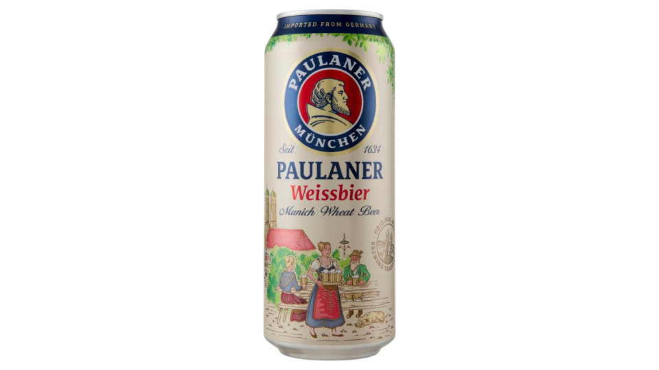 Paulaner Weissbier Munich Wheat Beer Igp 0,5 L