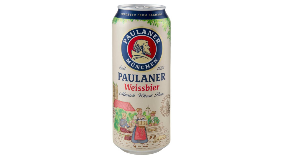 Paulaner Weissbier Munich Wheat Beer Igp 0,5 L