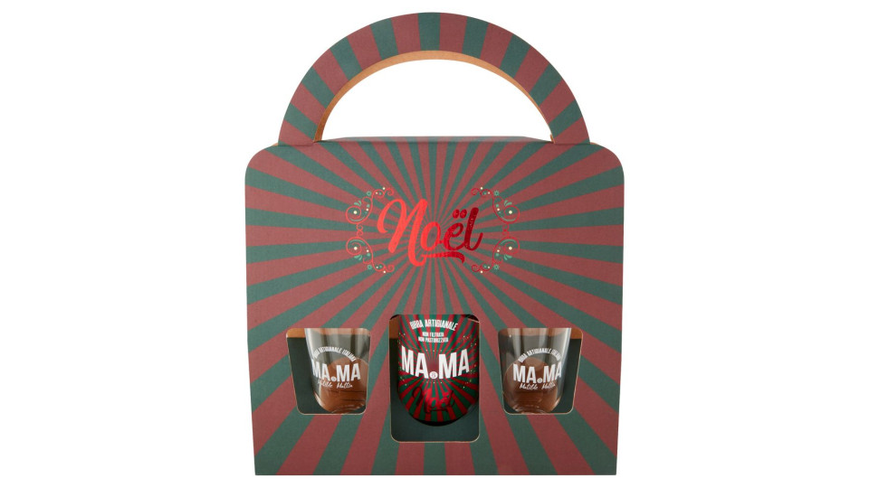 Ma.ma Matilde Mattia Noël Birra Red Ale 75 Cl + 2 Bicchieri